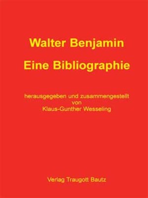 cover image of Walter Benjamin